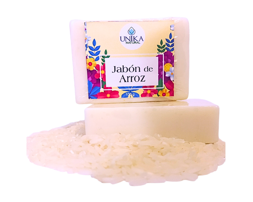 Jabón Facial de Arroz y Niacinamida